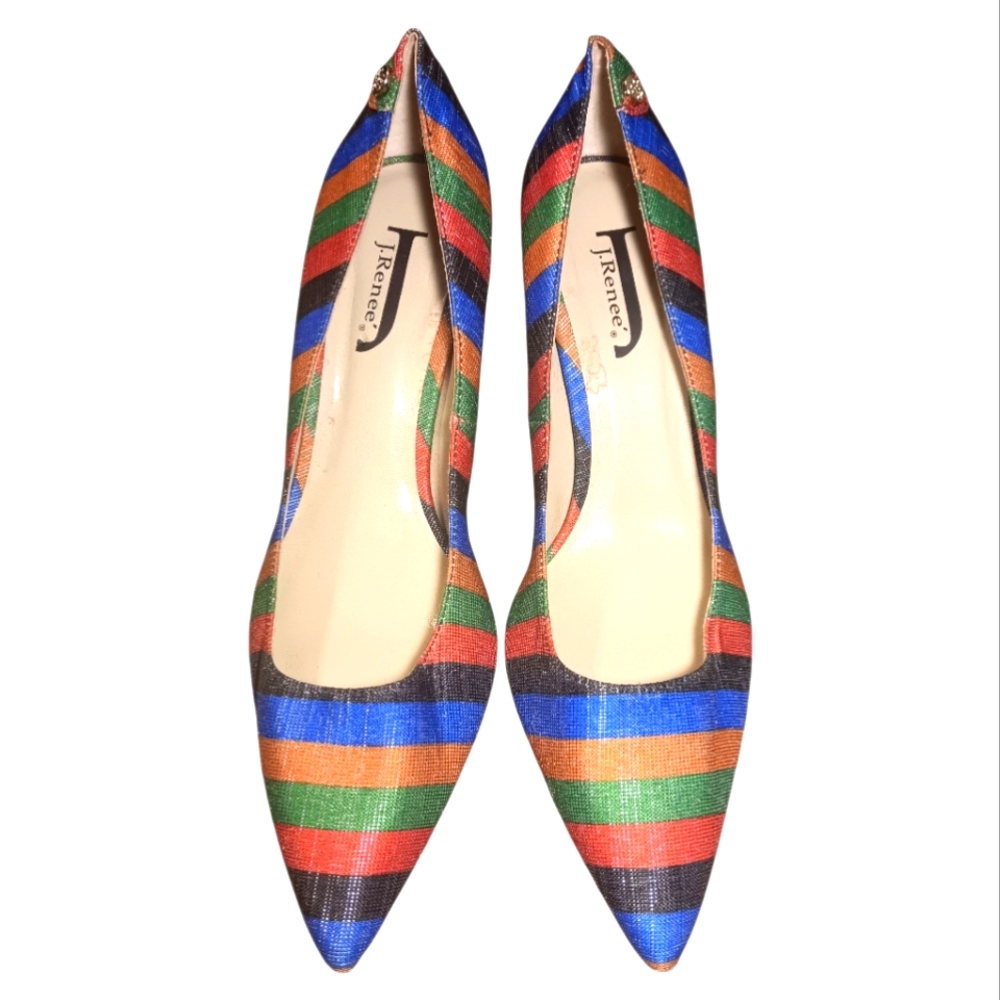 J.Renee Multicolor Heels Elegant Design